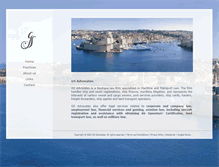 Tablet Screenshot of maltatransportlaw.com
